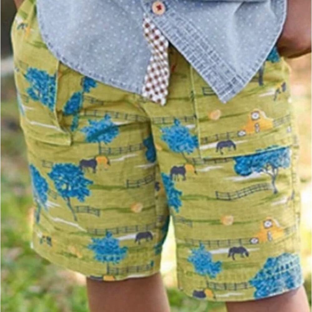 Matilda Jane x Joanna Gaines Boys' Don't Fence Me In Shorts, sz 6 - Picture 2 of 7